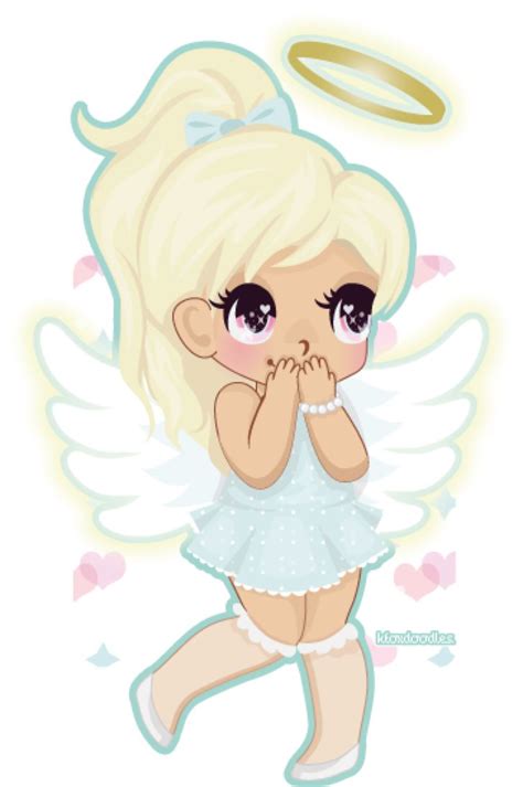 Chibi Angel by KFoxDoodles on @DeviantArt | Chibi, Anime chibi, Anime