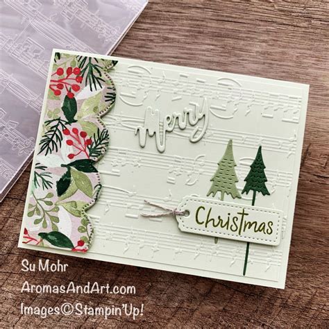 Merry Melody Christmas Card - Aromas and Art