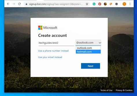 How to Create an Outlook or Hotmail Email Accounts - Itechguides