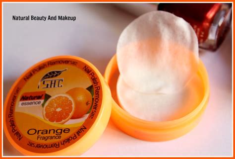 Natural Beauty And Makeup : S.H.C Natural Essence Fruit Type Nail Polish Remover Review