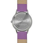 Disney Time Teacher Minnie Mouse Kids Purple Leather Strap Watch - JCPenney
