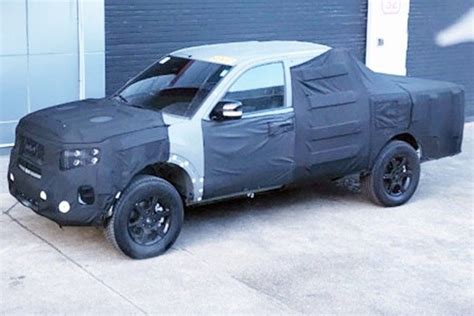 Kia's Body-On-Frame Pickup Truck Spied For The First Time