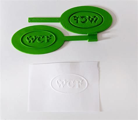 Customizable Paper Embossing Tool by Steve DeGroof | Download free STL model | Printables.com