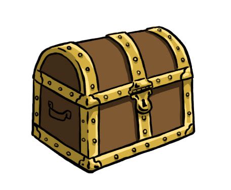 Cartoon treasure chest clipart – Clipartix