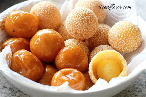 How to make Sesame and Caramel-coated rice balls (Recipe) - Rice 'n Flour