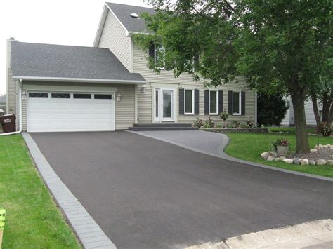 blacktop driveway design - Google Search | Driveway design, Driveway landscaping, Driveway