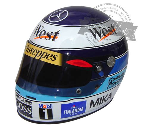 Mika Hakkinen 1998 F1 Replica Helmet Scale 1:1 – All Racing Helmets