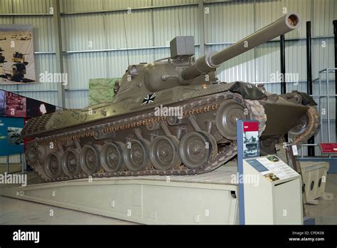 Leopard Main Battle tank / MBT: Exhibit on display at the The Tank Museum, Bovington, Dorset UK ...