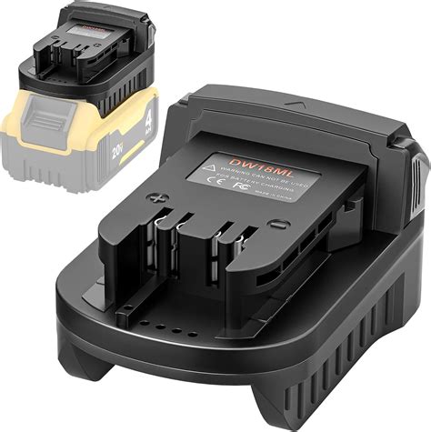 Amazon.com: Adapter for DeWalt to Milwaukee Battery, Aikeec Battery ...