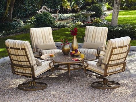 Outdoor Metal Chairs With Cushions : Hampton Bay Nantucket Rocking Metal Outdoor Dining Chair ...
