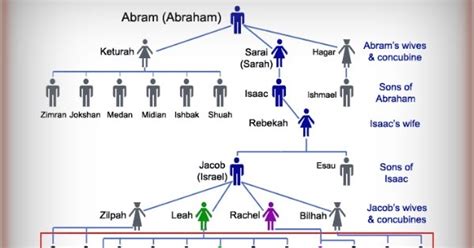 Samuel and Eunice Bible Study Topics: Abraham's family tree