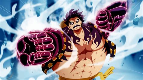 Download Gear Fourth Monkey D. Luffy Anime One Piece 4k Ultra HD Wallpaper