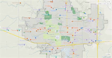 Shawnee, Kansas Map