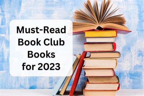 Must-Read Book Club Books for 2023 - Book Club Chat