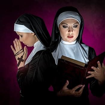 Adult The Nun Valak Costume Plus Size Scary Nun Habit, 40% OFF