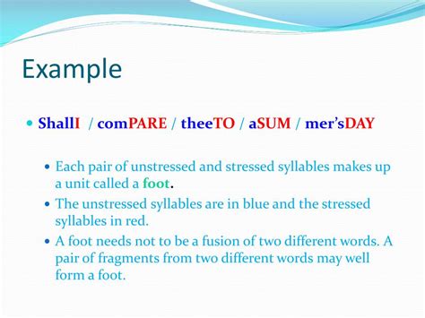 PPT - Meter in Poetry PowerPoint Presentation, free download - ID:2172049