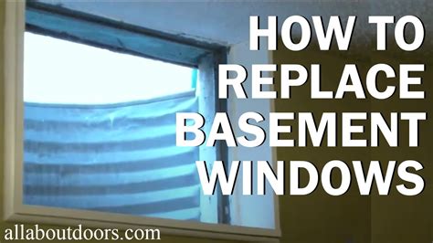 Replace Metal Basement Window With Vinyl - Openbasement