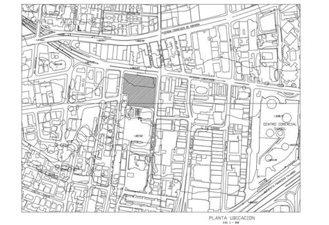 City architecture layout plan and location map cad drawing details dwg file - Cadbull