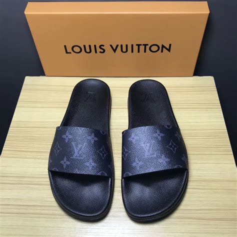 lv mens sandals black - Honoured Cyberzine Image Library