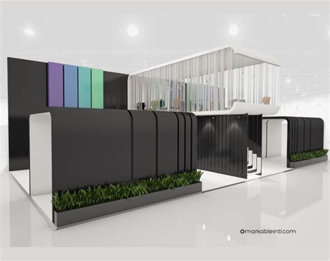 Futuristic Exhibition Stand Design - Markable General Trading LLC