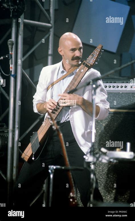 King Crimson (Tony Levin) on 01.09.1982. | usage worldwide Stock Photo ...