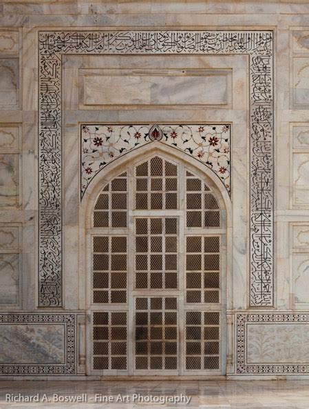 Taj Mahal Door - Agra | Richard A. Boswell - Fine Art Photography