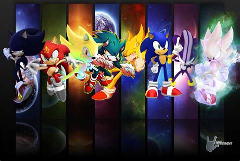 Sonic Form Wallpaper 2 by Sonic-Werehog-Fury on DeviantArt