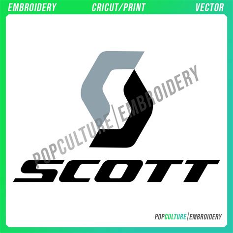 Scott Logo - Official Logo for Embroidery & Vector • Pop Culture ...