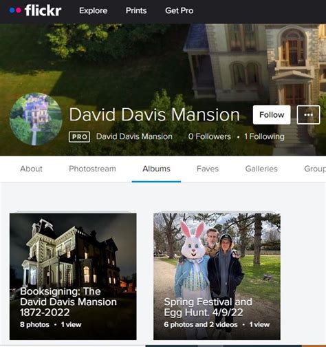 Join the David Davis Mansion on Flickr!