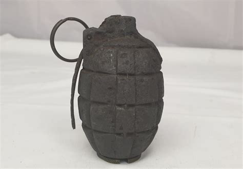 WW1 “Mills Bomb” No. 5 MK1 – British Hand Grenade - Sally Antiques