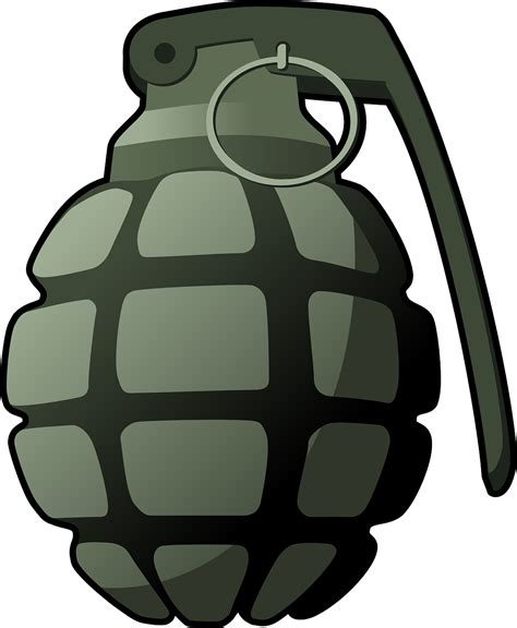 Download Hand Grenade, Grenade, Explosive. Royalty-Free Vector Graphic ...