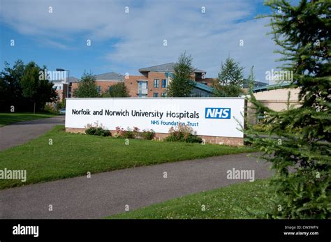 Norfolk and Norwich university hospital Stock Photo - Alamy