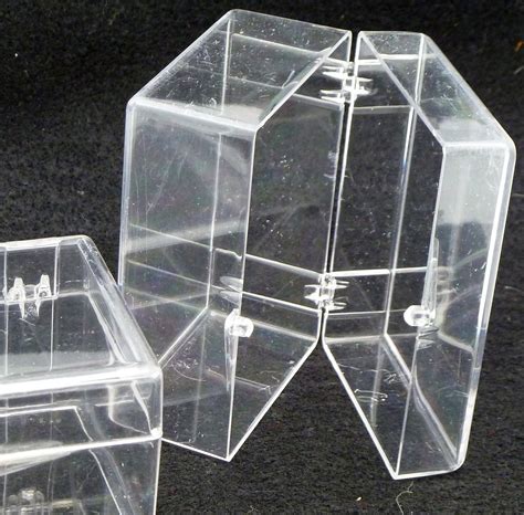 Small Clear Plastic Storage Boxes With Hinged Lids - Authentic ...