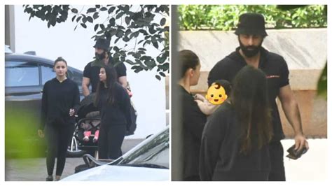 Ranbir Kapoor and Alia Bhatt's daughter Raha papped for the first time ...