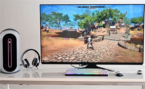 Uniquetechno: Dell Alienware 55 OLED Gaming Monitor immerses you in the ...