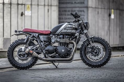 This Custom Triumph Bonneville T100 Got a Mean Makeover