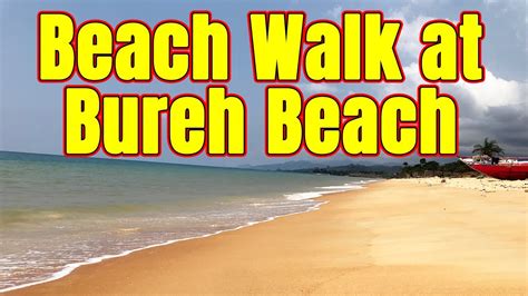 Beach Walking Sierra Leone/ Bureh Beach - YouTube