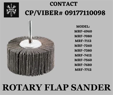 ROTARY FLAP SANDER on Carousell