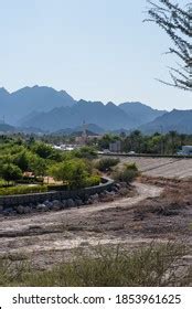 Fujairah Mountains Hajar Mountains Beautiful Landscape Stock Photo ...