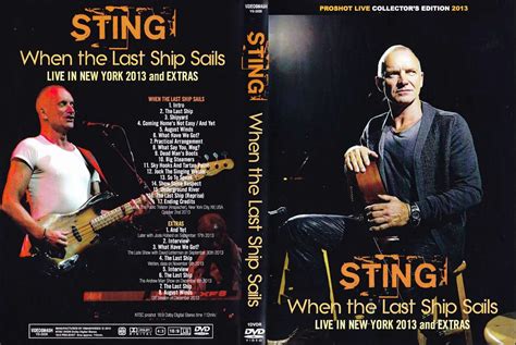 YOUDISCOLL: Sting - The Last Ship - Live From the Public Theatre, New ...