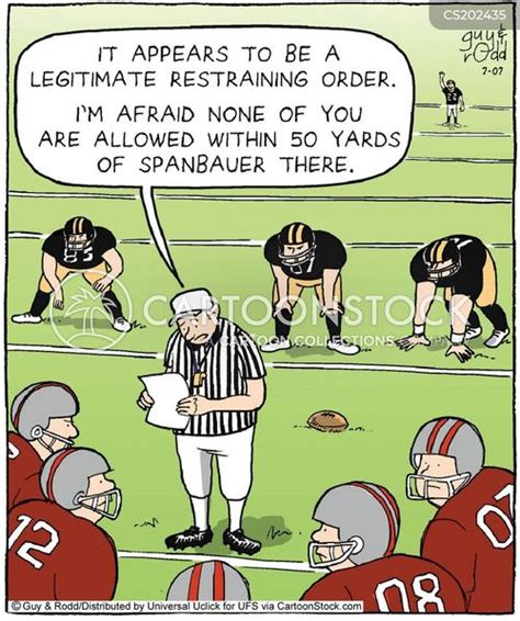 Football Game Cartoons and Comics - funny pictures from CartoonStock