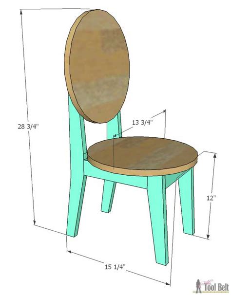 Circle Back Kids Chair Plans - Her Tool Belt