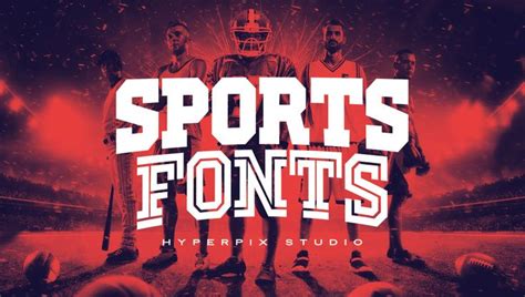 Best Free and Premium Sports Fonts in 2020 | Sports fonts, Free sports fonts, Free logo mockup psd