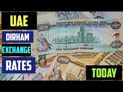 UAE Emirati Dirham Exchange rate today 11 SEPTEMBER 2023 Latest AED USD ...