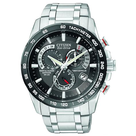 Citizen Watch Eco Drive Chronograph A. T. WR200 D1 - Watches from Faith Jewellers UK