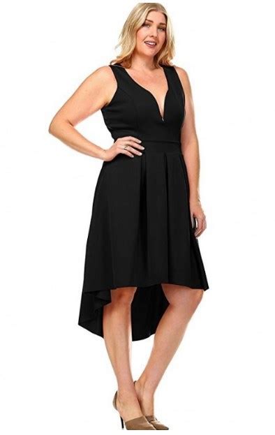 50 Attractive Dresses for Big Tummy and Hips - Plus Size Women Fashion