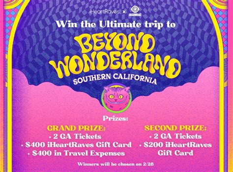 Beyond Wonderland 2023 Giveaway