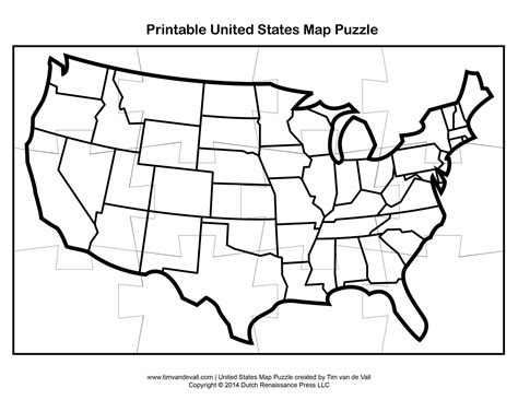 Map Of America Coloring Pages - Learny Kids