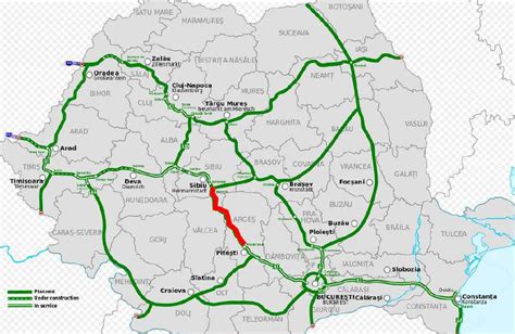 Autostrada SIBIU - PITEŞTI: Traseul final, avizat de CNAIR. Cel puţin şase tuneluri şi zece ...