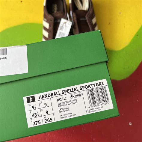 ADIDAS HANDBALL SPEZIAL X SPORTY & RICH AUBURN BROWN UK9 🤎 TRUSTED SELLER 🤎 | eBay